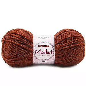 FIO MOLLET CIRCULO COR 4604 CANOA 100 GR