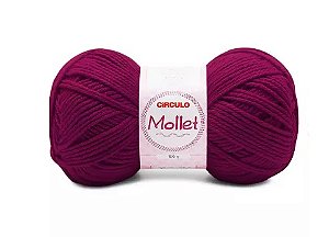 FIO MOLLET CIRCULO COR 3914 BEGONIA 100 GR