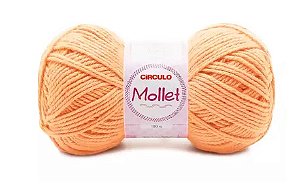 FIO MOLLET CIRCULO COR 4224 PEACH FUZZ 100 GR