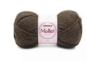 FIO MOLLET CIRCULO COR 7947 GRANITO 100 GR