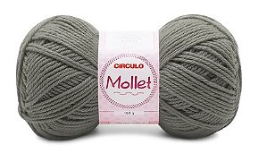 FIO MOLLET CIRCULO COR 0700 ALUMÍNIO 100 GR