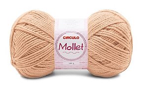 FIO MOLLET CIRCULO COR 7034 MARFIM 100 GR