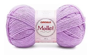 FIO MOLLET CIRCULO COR 6747 TULIPA-LILÁS 100 GR