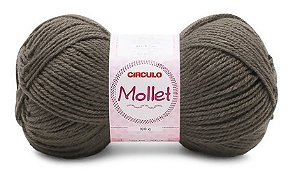FIO MOLLET CIRCULO COR 7417 CHUMBO 100 GR