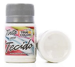 TINTA TECIDO COR 1101-BRANCO COPO DE LEITE 37 ML TRUE COLORS