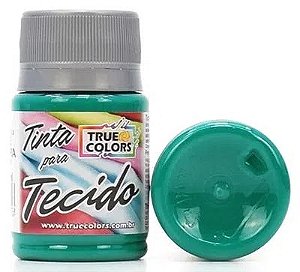 TINTA TECIDO COR 1070-VERDE BANDEIRA 37 ML TRUE COLORS