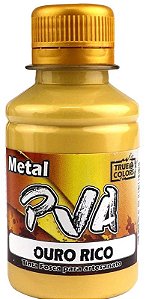 TINTA PVA METAL TRUE COLORS COR-7992 OURO RICO 100 ML