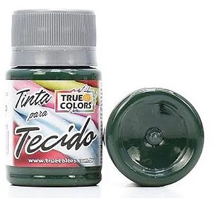 TINTA TECIDO COR 1176-VERDE ESCURO 37 ML TRUE COLORS