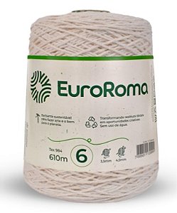 BARBANTE EUROROMA 600 GR FIO 6 CRU 610 METROS
