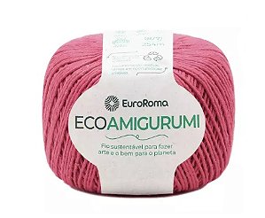 FIO ECOAMIGURUMI 254 MTS 8/7 160GR COR 580 MALVA EUROROMA