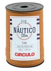 FIO NÁUTICO SLIM CÍRCULO 3MM COR 7404 COBRE