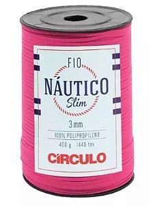 FIO NÁUTICO SLIM CÍRCULO 3MM COR 6185 PINK
