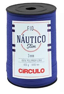 FIO NÁUTICO SLIM CÍRCULO 3MM COR 2829 AZUL BIC