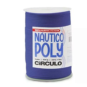 FIO NÁUTICO POLY 5MM COR 2762 JACARANDÁ 500G COM 182 MTS