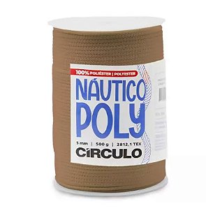 FIO NÁUTICO POLY 5MM COR 7148 CRAFT 500G COM 182 MTS
