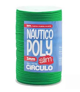 FIO NÁUTICO POLY SLIM 3MM COR 5767 BANDEIRA 400G COM 350 MTS