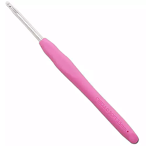 AGULHA DE CROCHÊ SOFT EMBORRACHADA 3,5 MM