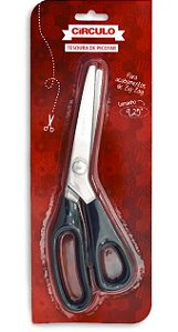 TESOURA DE PICOTAR ACABAMENTO ZIG-ZAG 9,25 POL 23,5 CM CÍRCULO