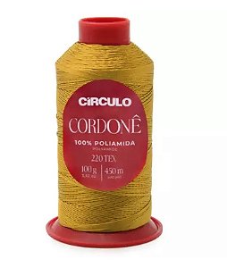 FIO CORDONÊ CÍRCULO COR 7101 AMARELO DOURADO 450 MTS