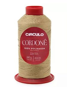 FIO CORDONÊ CÍRCULO COR 7068 OURO SUAVE 450 MTS