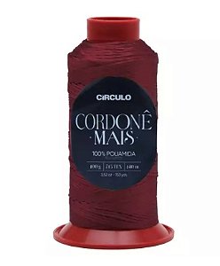 FIO CORDONÊ MAIS CÍRCULO COR 7136 MARSALA 140 MTS