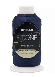 FIO FITONÊ CÍRCULO COR 2856 ANIL PROFUNDO 100 GR 90 MTS