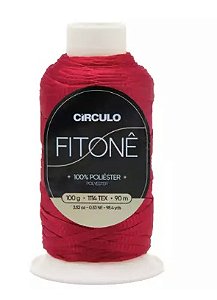 FIO FITONÊ CÍRCULO COR 3528 CARMIM 100 GR 90 MTS