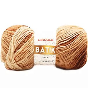 FIO BATIK CIRCULO 100G COR 9501 ARGILA MARROM