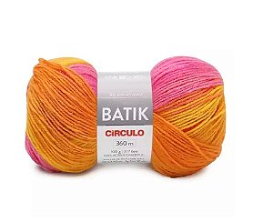 FIO BATIK CIRCULO 100G COR 9249 MESCLA BOSSA NOVA