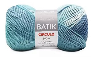 FIO BATIK CÍRCULO 100 GR COR 9969 MESCLA CAMINHO DO MAR