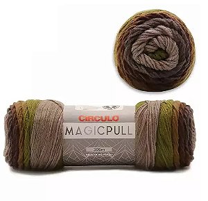 FIO MAGIC PULL 306 MTS CIRCULO COR 8681 CAMUFLAGEM