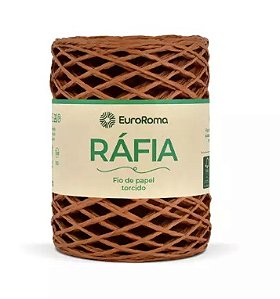 FIO DE RÁFIA PAPEL TORCIDO 100 MTS 50GR COR 710 TELHA