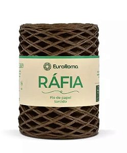 FIO DE RÁFIA PAPEL TORCIDO 100 MTS 50GR COR 1100 MARROM
