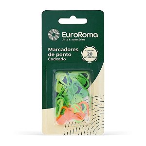 MARCADOR DE PONTO CADEADO 20 UNID EUROROMA