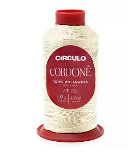 FIO CORDONÊ CÍRCULO COR 7694 CRISTAL 450 MTS