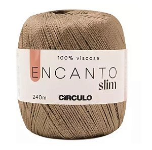 FIO ENCANTO SLIM 240 MTS COR 7059 SÁNDALO