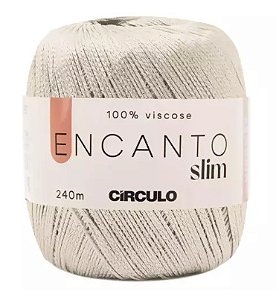 FIO ENCANTO SLIM 240 MTS COR 7119 AREIA CLARA