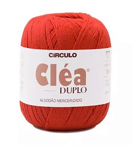 FIO CLÉA DUPLO COR 3583 CEREJA 150 GR 508 MTS CÍRCULO