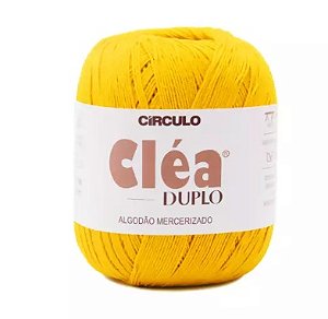 FIO CLÉA DUPLO COR 1289 CANÁRIO 150 GR 508 MTS CÍRCULO