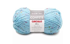 FIO CONFETE CÍRCULO 210 MTS 100 GR COR 2930 NETUNO