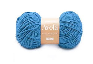 FIO AVELÃ CIRCULO 100 GR COR 2744 DANUBIO AZUL