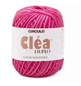 FIO CLÉA DUPLO COR 9427 FLOR 150 GR 508 MTS CÍRCULO