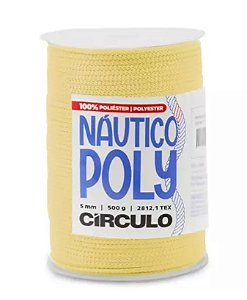 FIO NÁUTICO POLY 5MM COR 1205 PÓLEN CÍRCULO 500G COM 182 MTS