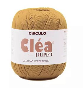 FIO CLÉA DUPLO COR 7076 CARAMELITO 150 GR 508 MTS CÍRCULO