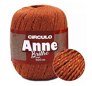 CIRCULO ANNE BRILHO COR 7529 TERRACOTA 500 M