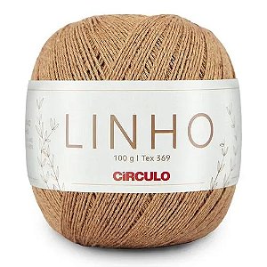 FIO LINHO 100 GR COR 7155 MOCCHA CÍRCULO