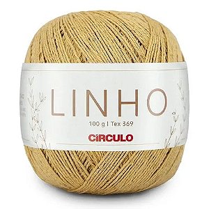 FIO LINHO 100 GR COR 7128 GOLDEN CÍRCULO