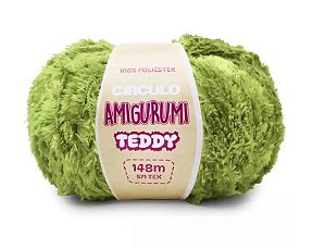 FIO AMIGURUMI TEDDY 148 MTS COR 5800 PISTACHE CÍRCULO