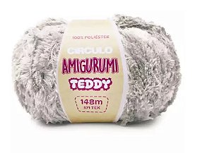 FIO AMIGURUMI TEDDY 148 MTS COR 1706 FLOCOS CÍRCULO