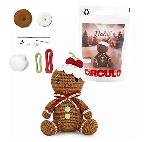 KIT AMIGURUMI NATAL 2026 COR 3 BISCOITO OLIVER
